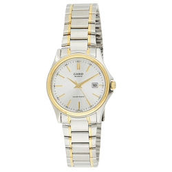 Casio LTP-1183G-7ADF Standard Date Ladies Chain Watch