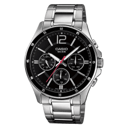 Casio MTP-1374D-1AVDF Chronograph Watch For Men