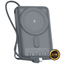 Foneng PX119 10000mAh Magnetic Wireless Power Bank with Built-in Cables (22.5W)